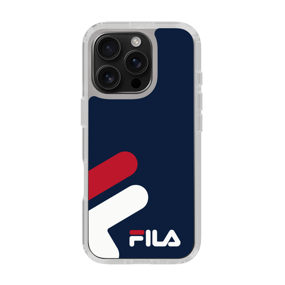 スリムプロテクションケース［ FILA Big Logo Navy - フィラ ビッグロゴ ネイビー ］