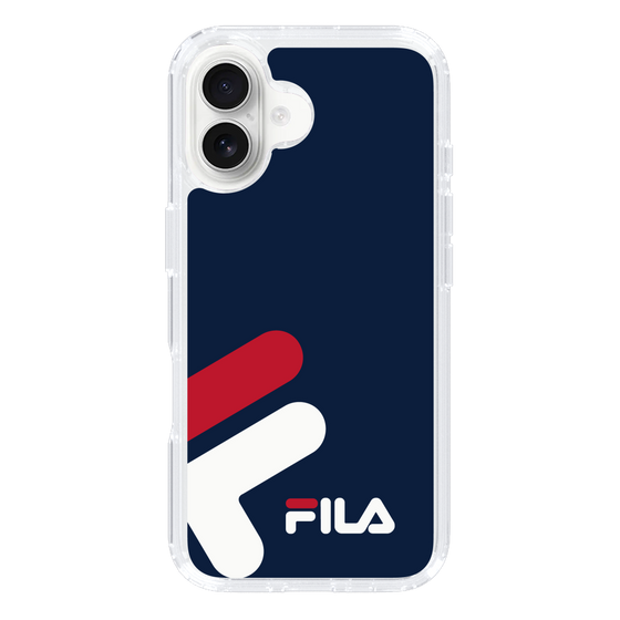 スリムプロテクションケース［ FILA Big Logo Navy - フィラ ビッグロゴ ネイビー ］