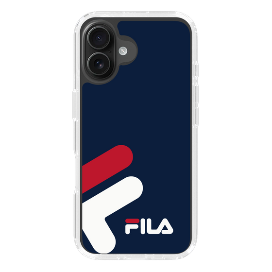 スリムプロテクションケース［ FILA Big Logo Navy - フィラ ビッグロゴ ネイビー ］