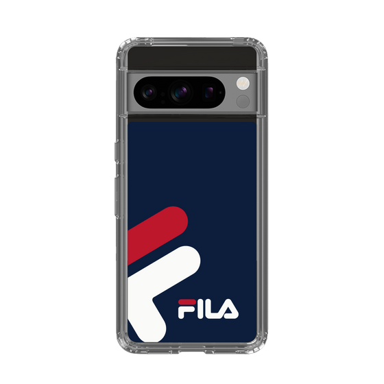 スリムプロテクションケース［ FILA Big Logo Navy - フィラ ビッグロゴ ネイビー ］