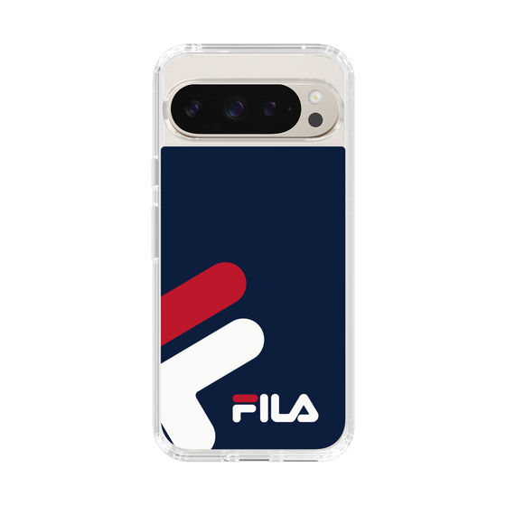 スリムプロテクションケース［ FILA Big Logo Navy - フィラ ビッグロゴ ネイビー ］