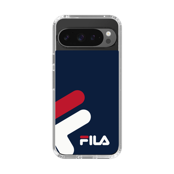 スリムプロテクションケース［ FILA Big Logo Navy - フィラ ビッグロゴ ネイビー ］