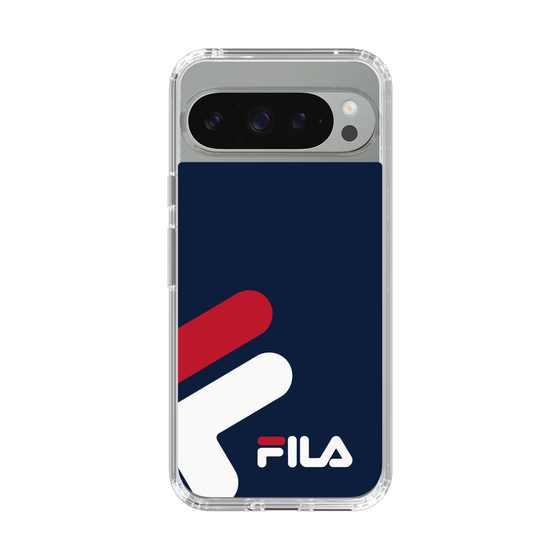 スリムプロテクションケース［ FILA Big Logo Navy - フィラ ビッグロゴ ネイビー ］