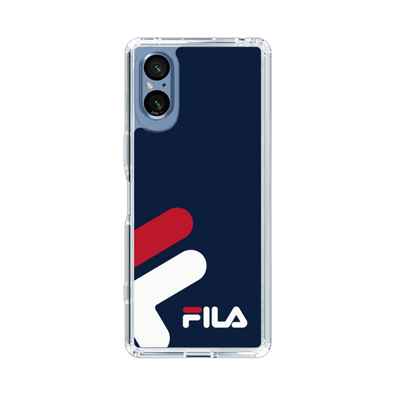 スリムプロテクションケース［ FILA Big Logo Navy - フィラ ビッグロゴ ネイビー ］