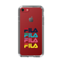 スリムプロテクションケース［ Colorful FILA Logo - カラフル フィラ ロゴ ］