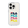 スリムプロテクションケース［ Colorful FILA Logo - カラフル フィラ ロゴ ］