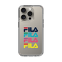 スリムプロテクションケース［ Colorful FILA Logo - カラフル フィラ ロゴ ］