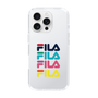 スリムプロテクションケース［ Colorful FILA Logo - カラフル フィラ ロゴ ］