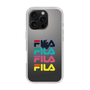 スリムプロテクションケース［ Colorful FILA Logo - カラフル フィラ ロゴ ］