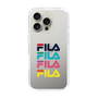 スリムプロテクションケース［ Colorful FILA Logo - カラフル フィラ ロゴ ］