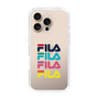 スリムプロテクションケース［ Colorful FILA Logo - カラフル フィラ ロゴ ］