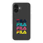 スリムプロテクションケース［ Colorful FILA Logo - カラフル フィラ ロゴ ］