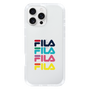 スリムプロテクションケース［ Colorful FILA Logo - カラフル フィラ ロゴ ］