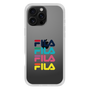 スリムプロテクションケース［ Colorful FILA Logo - カラフル フィラ ロゴ ］