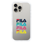 スリムプロテクションケース［ Colorful FILA Logo - カラフル フィラ ロゴ ］