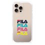 スリムプロテクションケース［ Colorful FILA Logo - カラフル フィラ ロゴ ］