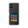 スリムプロテクションケース［ Colorful FILA Logo - カラフル フィラ ロゴ ］