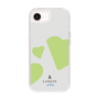 スリムプロテクションケース［ LANVIN en Bleu Hearts Green - ランバン ハート グリーン ］