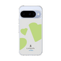 スリムプロテクションケース［ LANVIN en Bleu Hearts Green - ランバン ハート グリーン ］