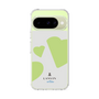スリムプロテクションケース［ LANVIN en Bleu Hearts Green - ランバン ハート グリーン ］
