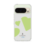 スリムプロテクションケース［ LANVIN en Bleu Hearts Green - ランバン ハート グリーン ］