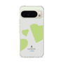 スリムプロテクションケース［ LANVIN en Bleu Hearts Green - ランバン ハート グリーン ］