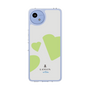 スリムプロテクションケース［ LANVIN en Bleu Hearts Green - ランバン ハート グリーン ］