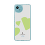 スリムプロテクションケース［ LANVIN en Bleu Hearts Green - ランバン ハート グリーン ］