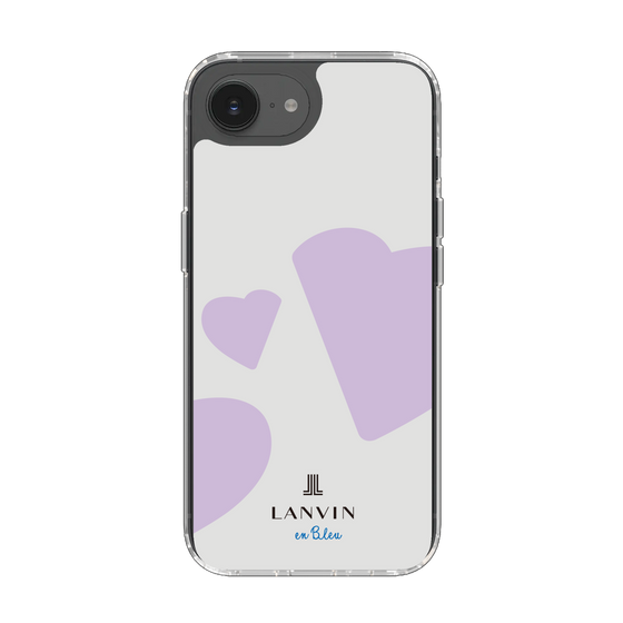 スリムプロテクションケース［ LANVIN en Bleu Hearts Purple - ランバン ハート パープル ］