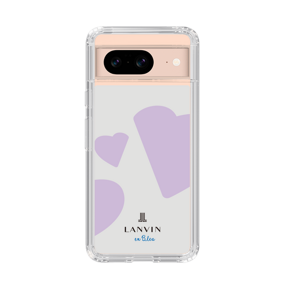 スリムプロテクションケース［ LANVIN en Bleu Hearts Purple - ランバン ハート パープル ］