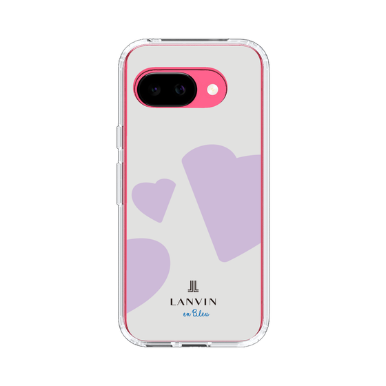 スリムプロテクションケース［ LANVIN en Bleu Hearts Purple - ランバン ハート パープル ］