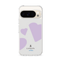 スリムプロテクションケース［ LANVIN en Bleu Hearts Purple - ランバン ハート パープル ］
