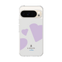 スリムプロテクションケース［ LANVIN en Bleu Hearts Purple - ランバン ハート パープル ］
