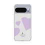 スリムプロテクションケース［ LANVIN en Bleu Hearts Purple - ランバン ハート パープル ］