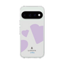 スリムプロテクションケース［ LANVIN en Bleu Hearts Purple - ランバン ハート パープル ］