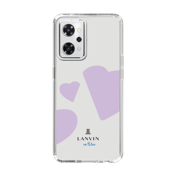 スリムプロテクションケース［ LANVIN en Bleu Hearts Purple - ランバン ハート パープル ］