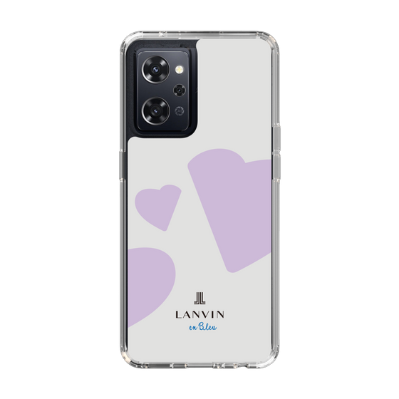 スリムプロテクションケース［ LANVIN en Bleu Hearts Purple - ランバン ハート パープル ］