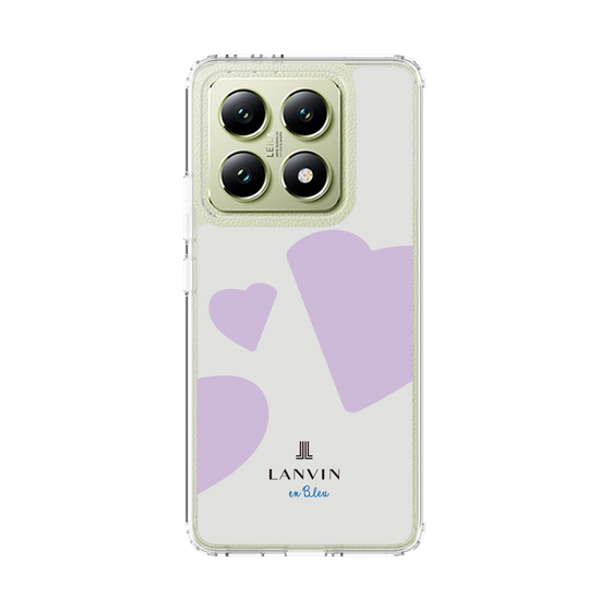 スリムプロテクションケース［ LANVIN en Bleu Hearts Purple - ランバン ハート パープル ］