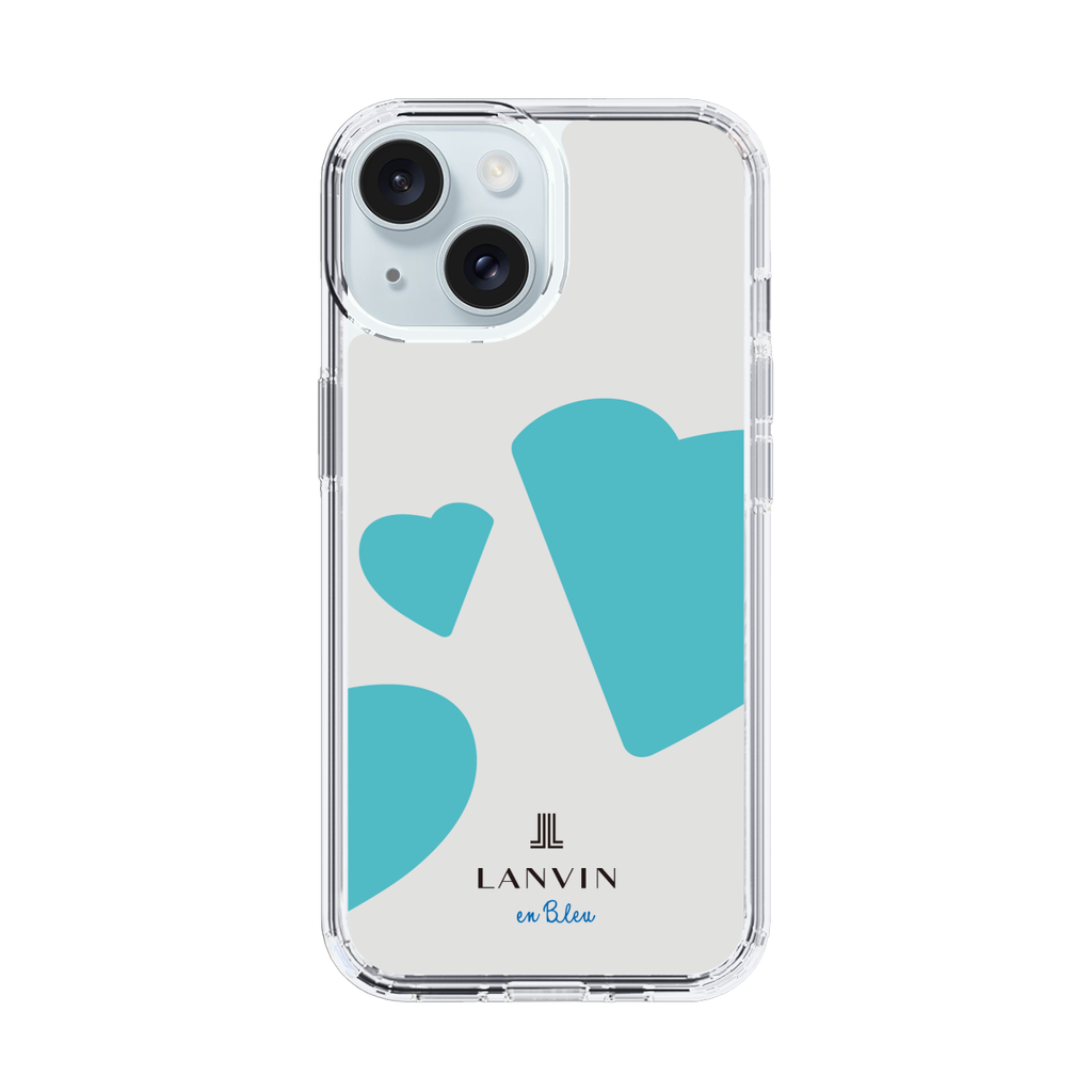 スリムプロテクションケース for Apple iPhone 15［ LANVIN en Bleu