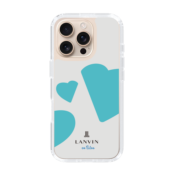 スリムプロテクションケース［ LANVIN en Bleu Hearts Blue - ランバン ハート ブルー ］