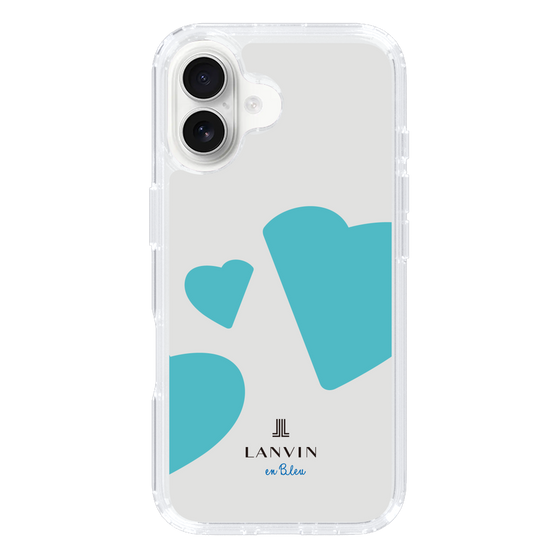 スリムプロテクションケース［ LANVIN en Bleu Hearts Blue - ランバン ハート ブルー ］