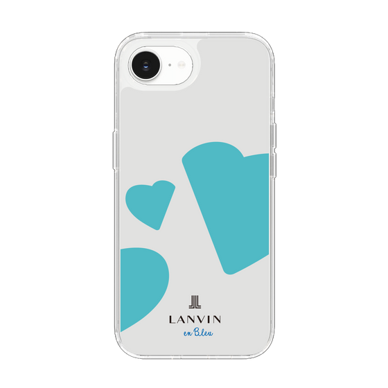 スリムプロテクションケース［ LANVIN en Bleu Hearts Blue - ランバン ハート ブルー ］