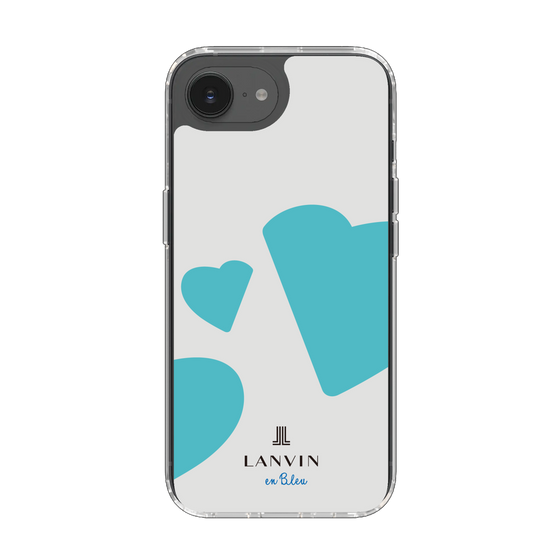 スリムプロテクションケース［ LANVIN en Bleu Hearts Blue - ランバン ハート ブルー ］