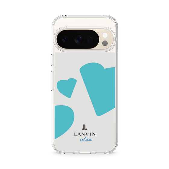 スリムプロテクションケース［ LANVIN en Bleu Hearts Blue - ランバン ハート ブルー ］