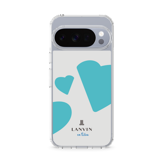 スリムプロテクションケース［ LANVIN en Bleu Hearts Blue - ランバン ハート ブルー ］