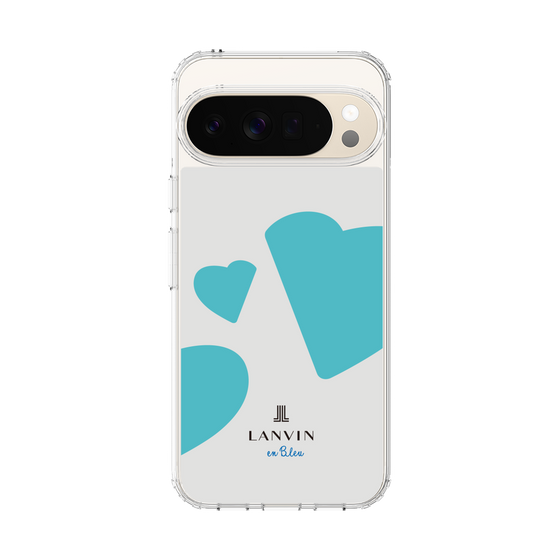 スリムプロテクションケース［ LANVIN en Bleu Hearts Blue - ランバン ハート ブルー ］