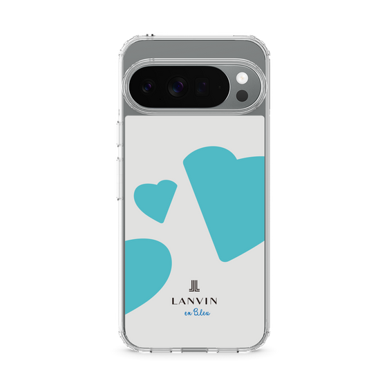 スリムプロテクションケース［ LANVIN en Bleu Hearts Blue - ランバン ハート ブルー ］