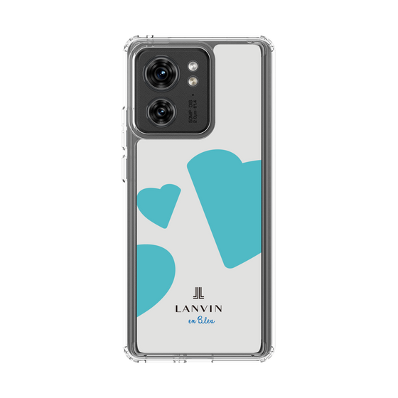 スリムプロテクションケース［ LANVIN en Bleu Hearts Blue - ランバン ハート ブルー ］