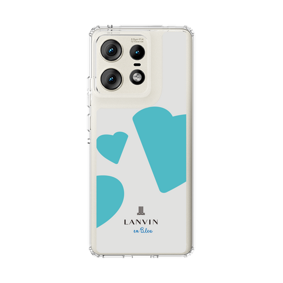 スリムプロテクションケース［ LANVIN en Bleu Hearts Blue - ランバン ハート ブルー ］