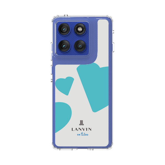 スリムプロテクションケース［ LANVIN en Bleu Hearts Blue - ランバン ハート ブルー ］